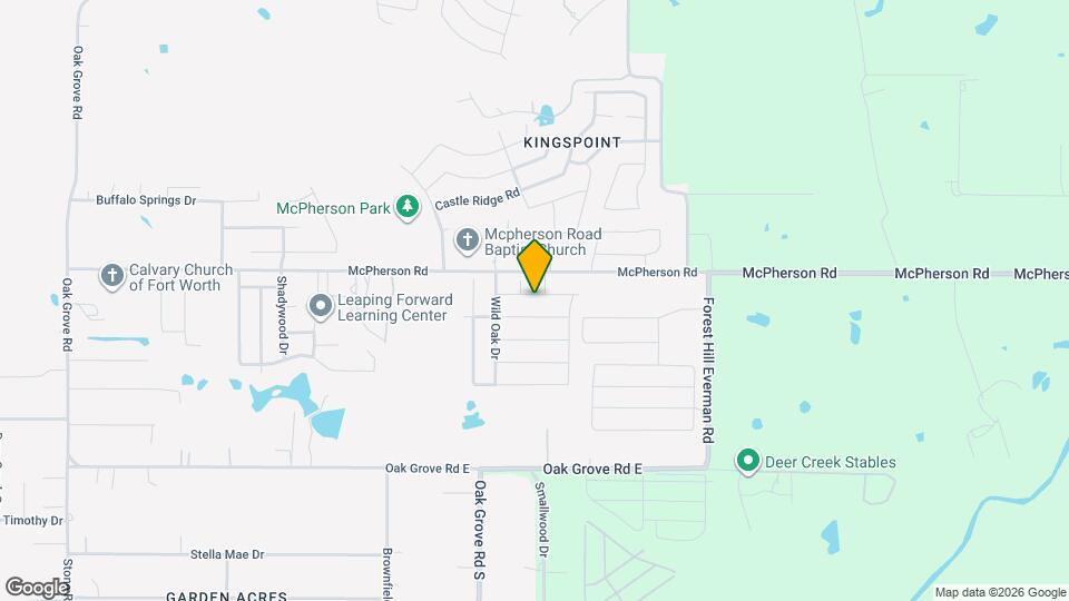 1436 Mahogany Ln Map and Location Details