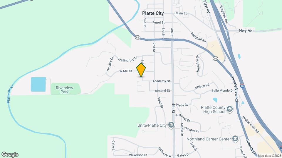 1216 1st St Map and Location Details