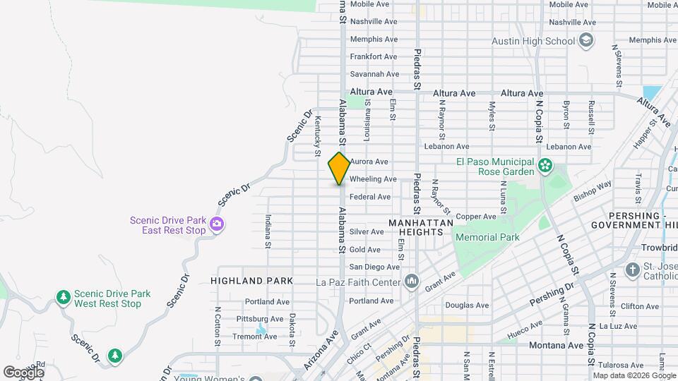 2527 Federal Ave Mapa y Detalles de la Ubicación