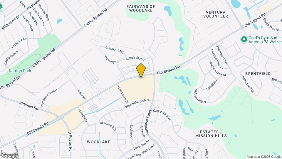 7018 Winding Shelf Map and Location Details