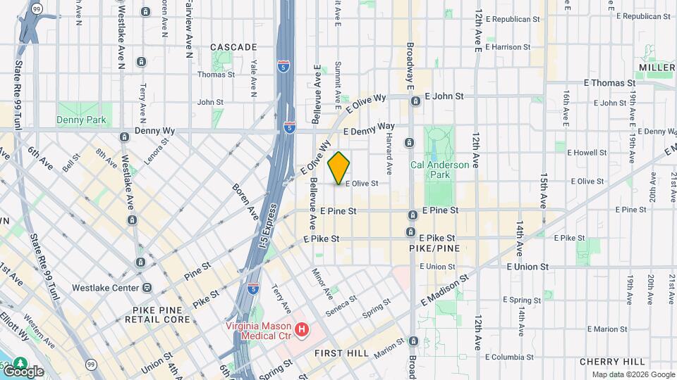 1616 Summit Ave Map and Location Details