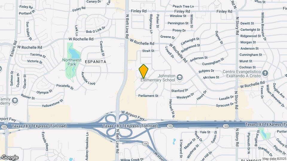 2621 Trinity St Map and Location Details