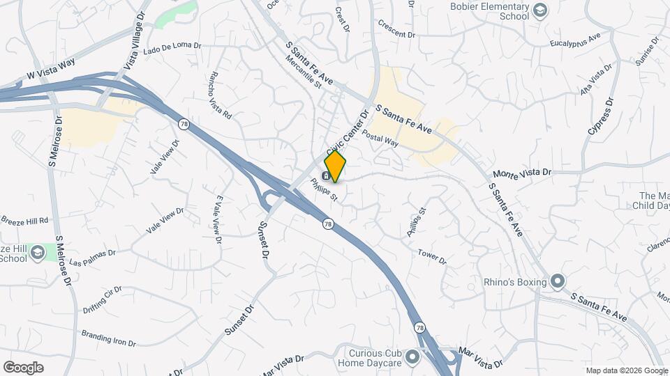 876 Phillips St Map and Location Details