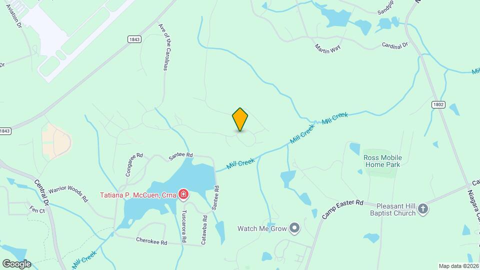 205 Parrish Ln Map and Location Details