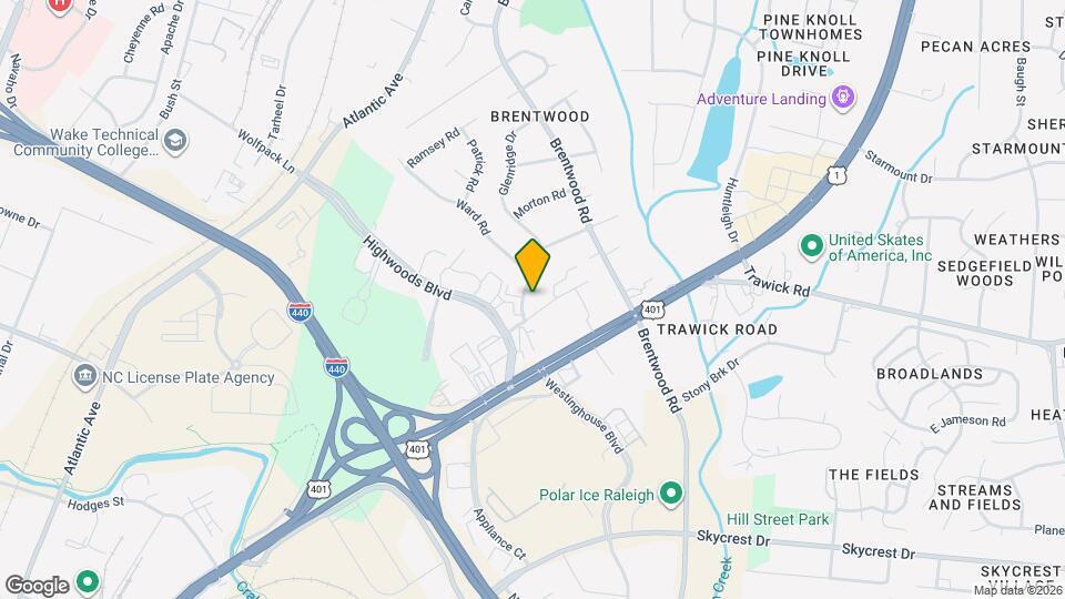 2922 Glenridge Dr Mapa y Detalles de la Ubicación