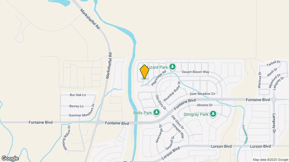 6343 Wallowing Way Map and Location Details