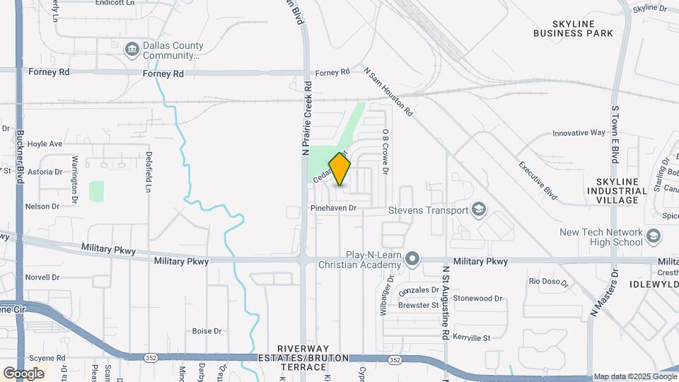 9320 Dumfries Dr Map and Location Details