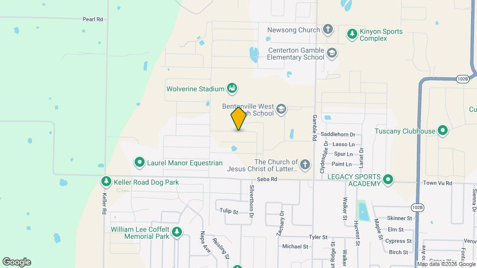 1121 Monarch Rd Map and Location Details