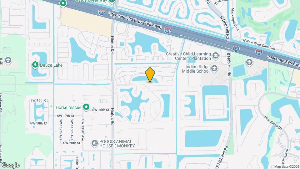 10841 SW 14th Ct Mapa y Detalles de la Ubicación