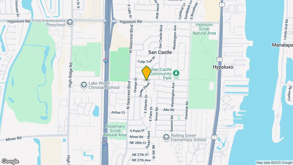 3461 Ocean Pkwy Map and Location Details