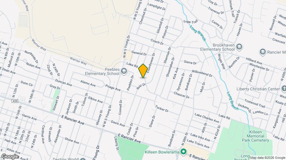 2504 Lake Rd Map and Location Details