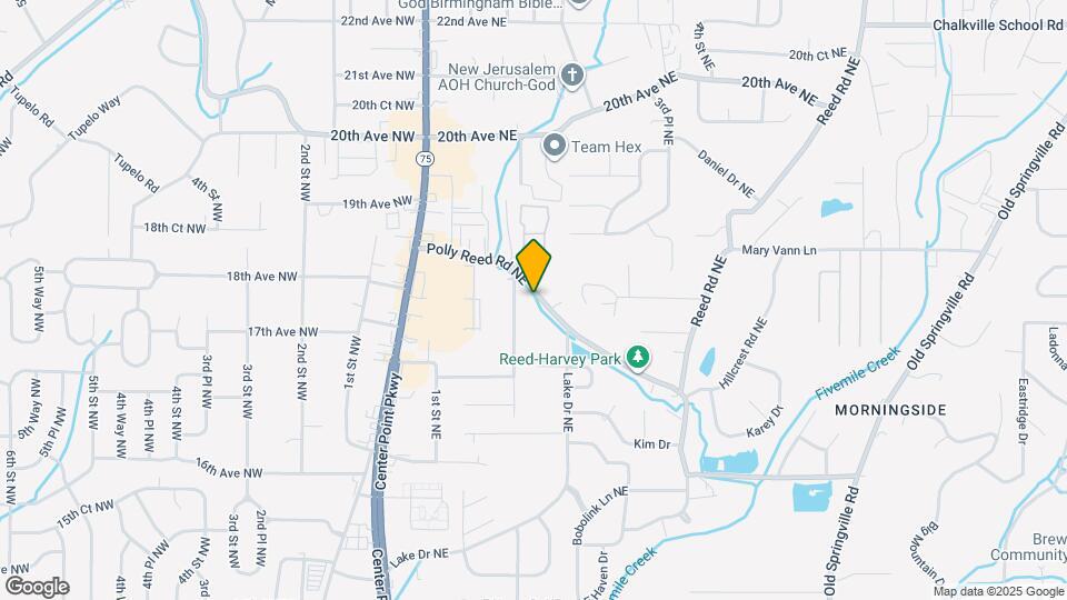 207 Polly Reed Rd NE Map and Location Details