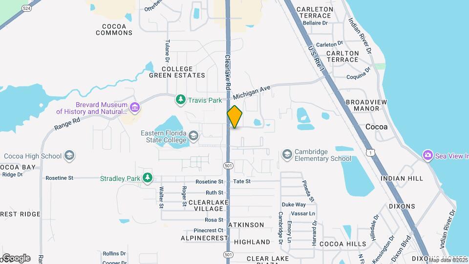 1552 University Ln Map and Location Details