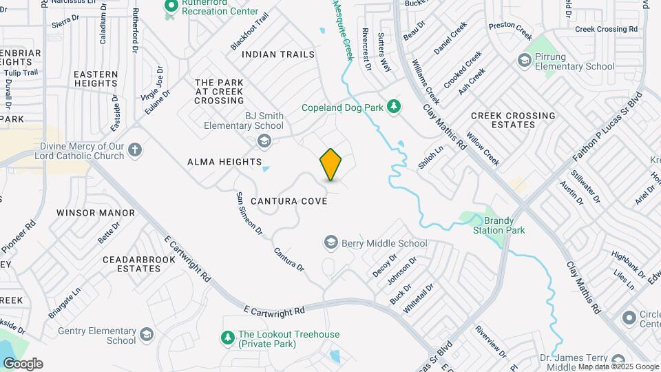 2528 Cantura Dr Mapa y Detalles de la Ubicación