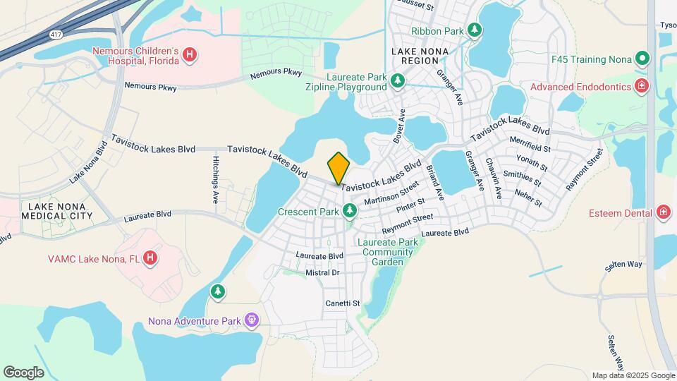 8282 Tavistock Lakes Blvd Map and Location Details