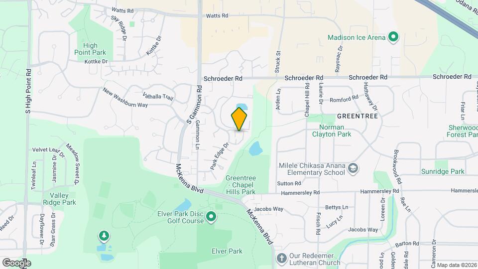 6734 Park Ridge Dr Map and Location Details