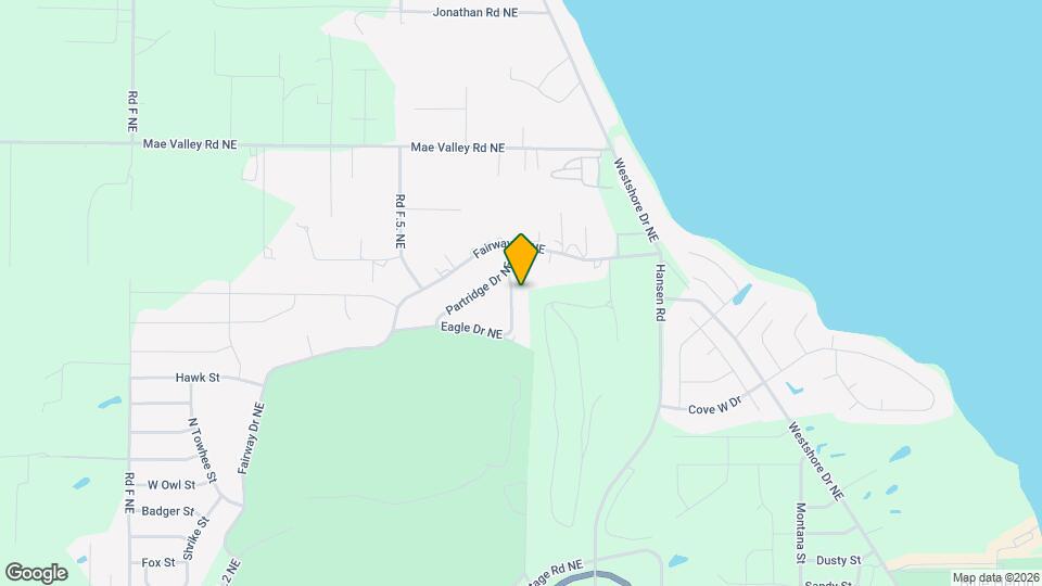 6829 Eagle Dr NE Map and Location Details