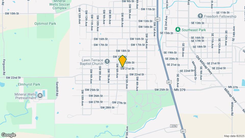 503 SW 21st St Map and Location Details