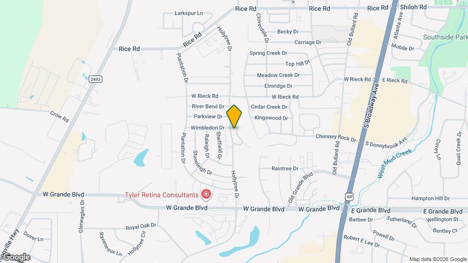 5839 Creekside Cir Map and Location Details