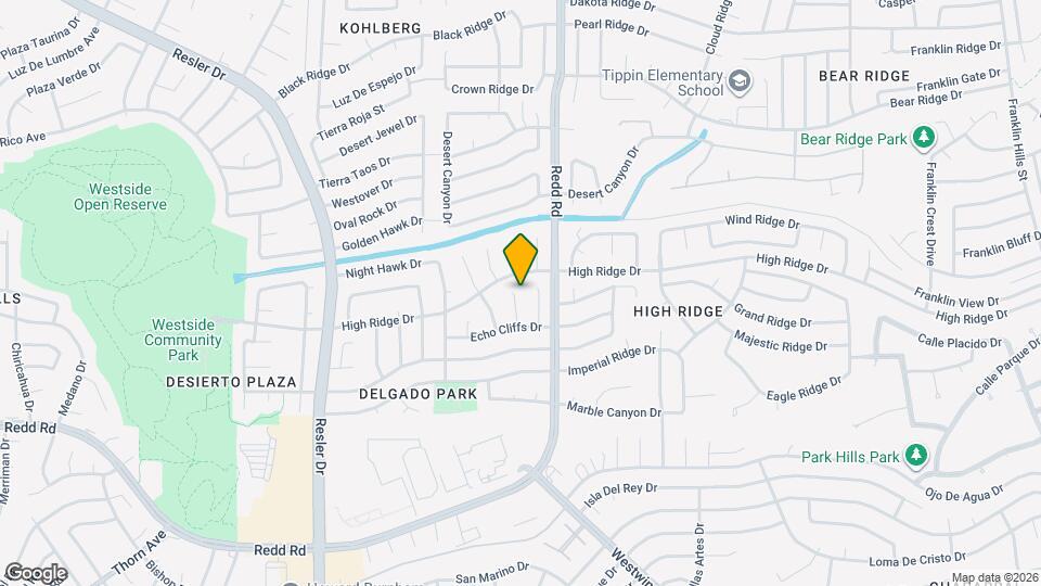 1174 Upper Canyon Pl Map and Location Details