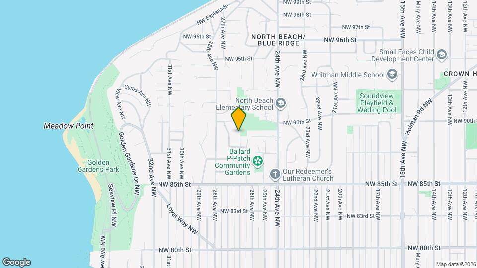 8821 27th Ave NW Map and Location Details