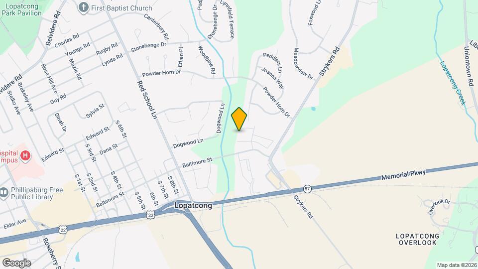 185 Horseshoe Ct Map and Location Details