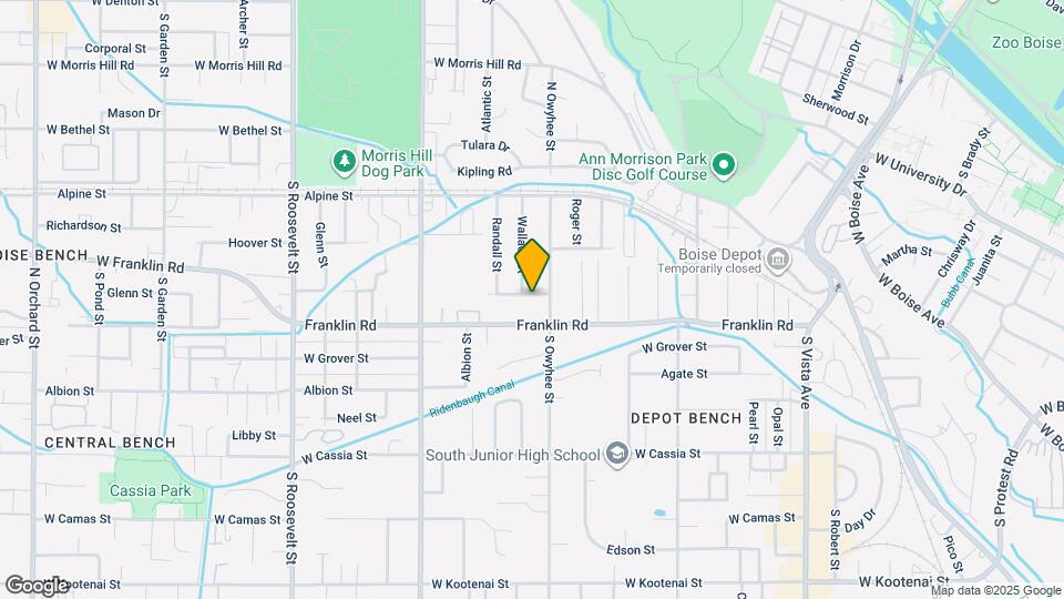 3425 W Glenn St Map and Location Details