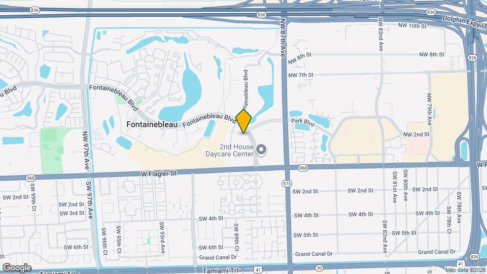 8830 Fontainebleau Blvd Map and Location Details