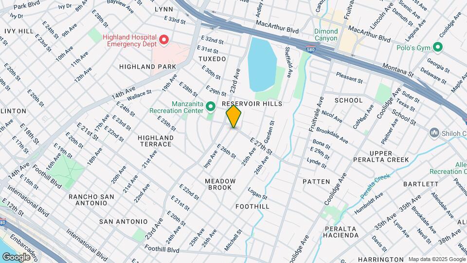 2673 Grande Vista Ave Mapa y Detalles de la Ubicación