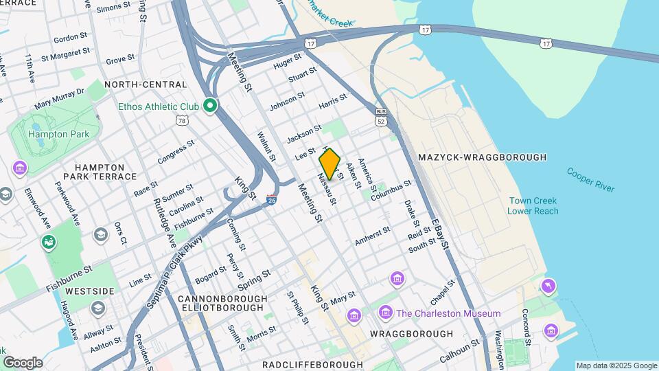 104 Nassau St Map and Location Details