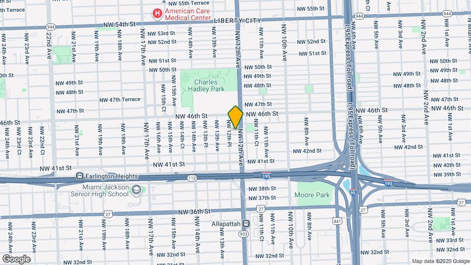 1221 NW 44th St Map and Location Details