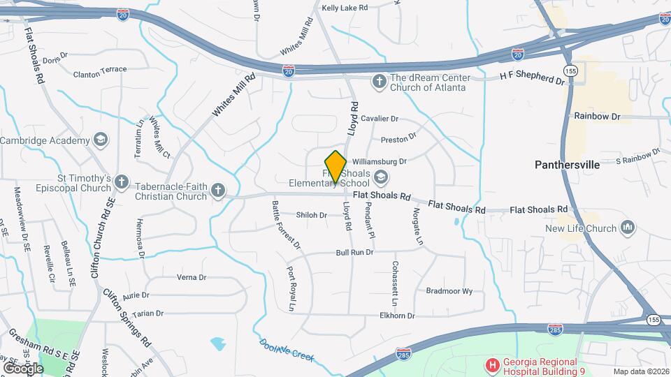 2537 Corner Shoals Dr Map and Location Details