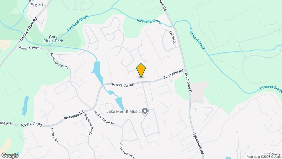 5700 River Ridge Ln Map and Location Details