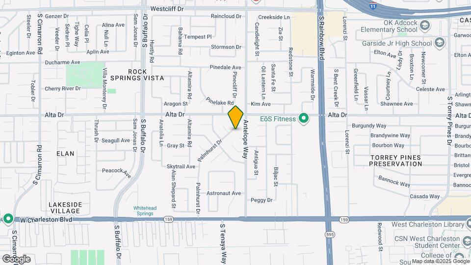 603 Palmhurst Dr Map and Location Details