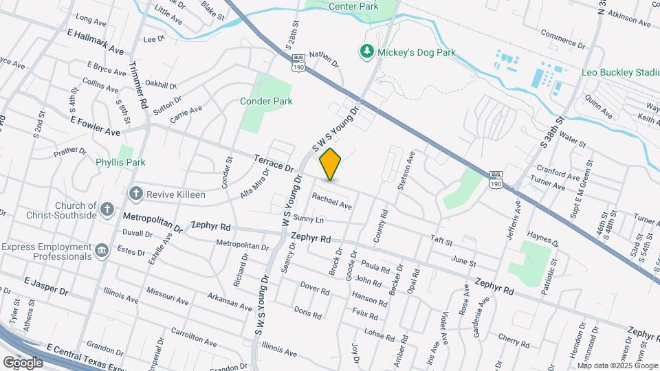 2310 Terrace Dr Map and Location Details