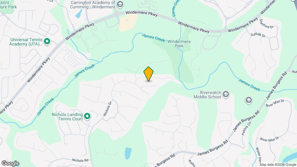 1255 Wondering Way Map and Location Details