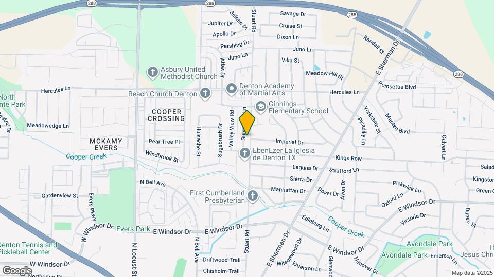 3404 Sunnydale Ln Map and Location Details