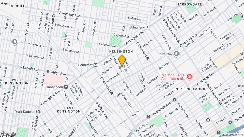 1943 E Monmouth St Map and Location Details