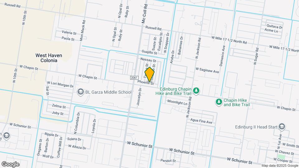 2702 Phoenix St Mapa y Detalles de la Ubicación