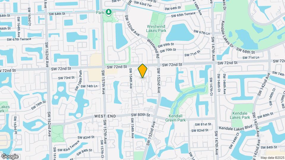7415 SW 153rd Ct Map and Location Details