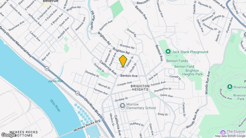 1818 Kleber St Map and Location Details