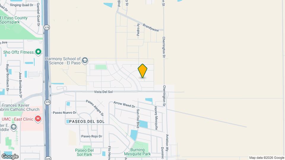 1723 Eased St Map and Location Details