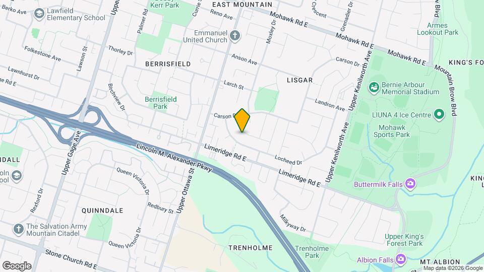 40 Laird Dr Map and Location Details