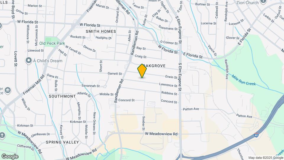 306 Lawrence St Map and Location Details