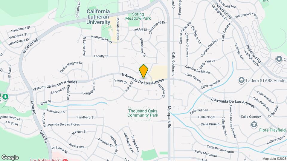 191 E Avenida De Los Arboles Map and Location Details