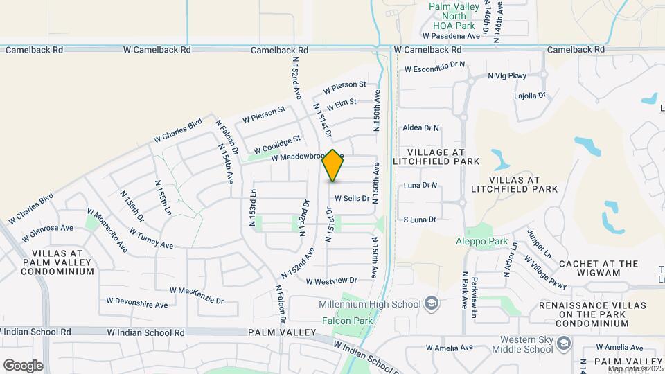 15161 W Campbell Ave Map and Location Details