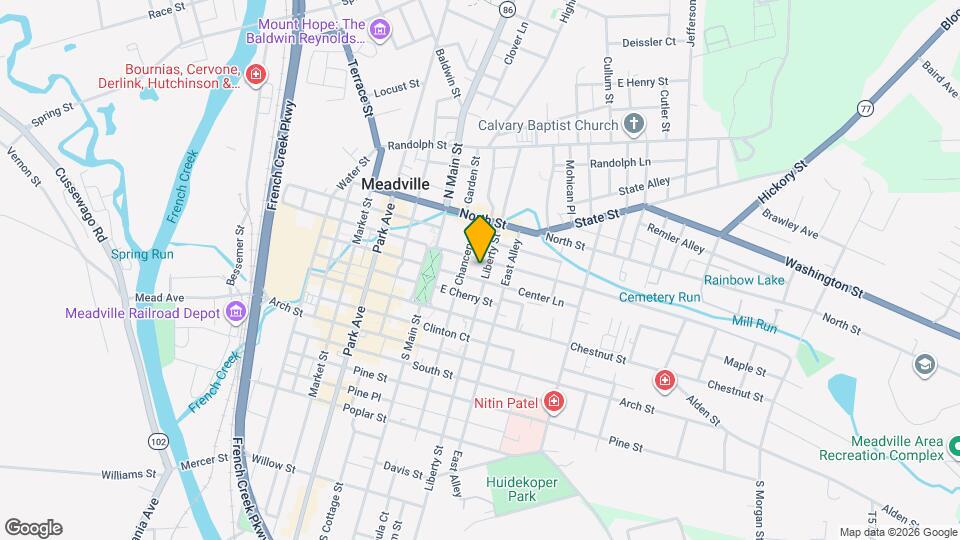 866 Liberty St, Unit 1 Mapa y Detalles de la Ubicación