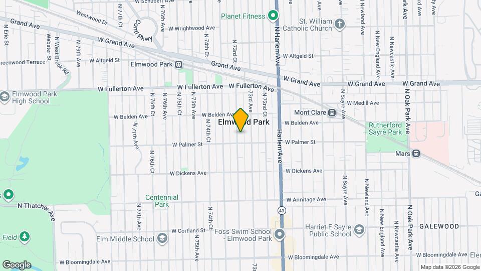 2213 N 73rd Ct Map and Location Details