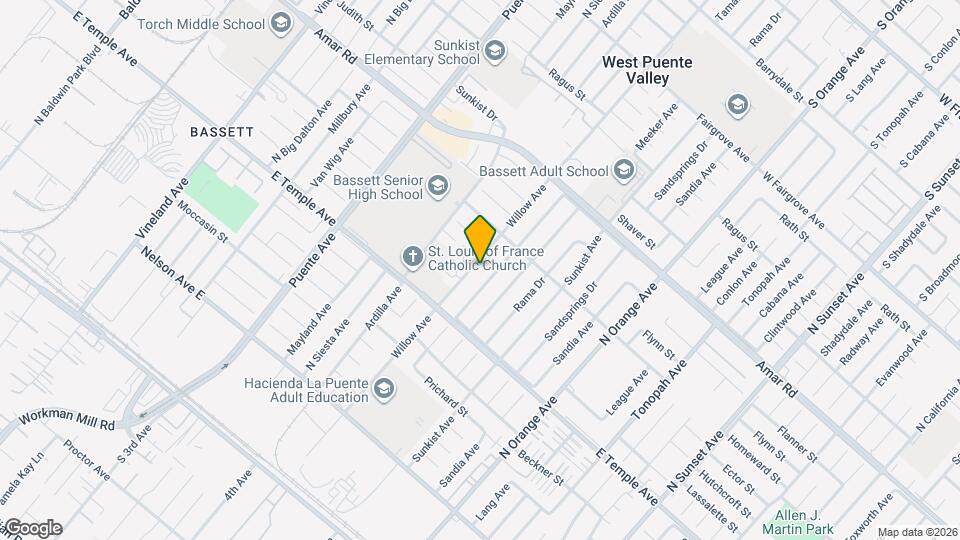 670 Willow Ave Mapa y Detalles de la Ubicación