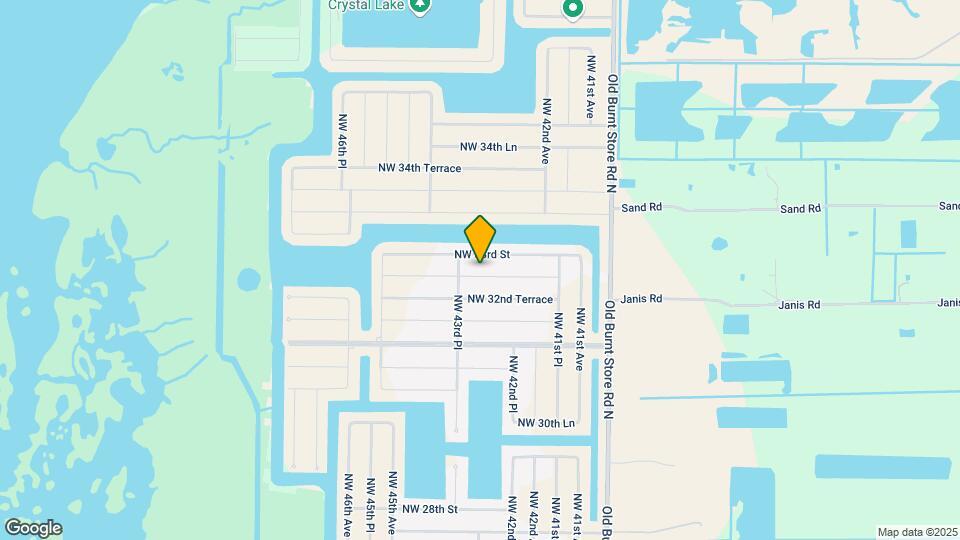 4303 NW 32nd Ln Map and Location Details